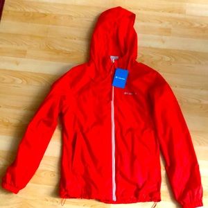 Columbia women’s fleece lined rain coat